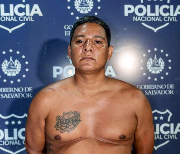 Manuel Herrera, alias Kalifa, uno de los 15 líderes nacionales de la Mara Salvatrucha (MS-13).