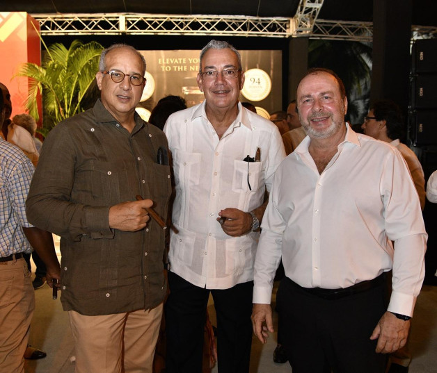 Joe Montas, Anthony Jiminian y Álvaro Fernández.
