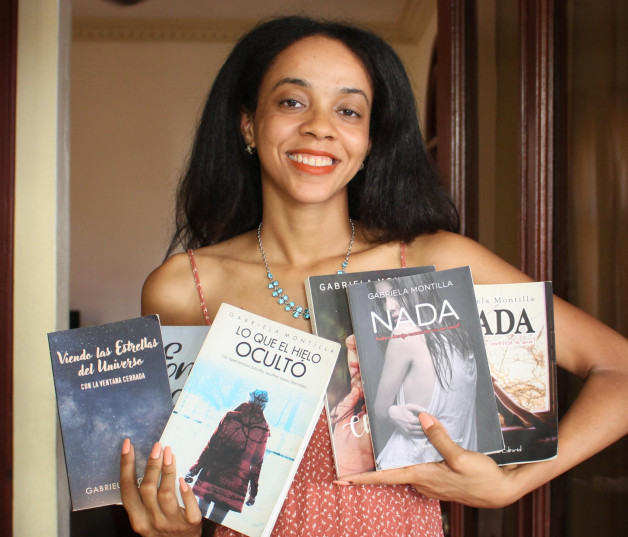 Gabriela Montilla, escritora dominicana.