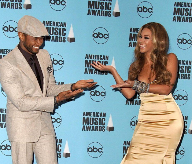 Usher y Beyoncé en los American Music Awards 2007