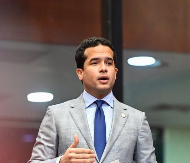 El senador por el Distrito Nacional, Omar Fernández.