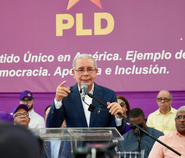 El presidente del Partido de la Liberación Dominicana (PLD), Danilo Medina.