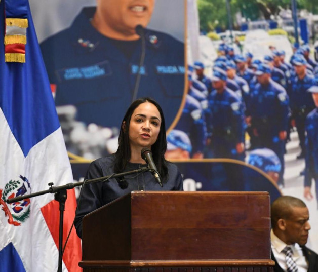 La ministra de Interior y Policía, Faride Raful.