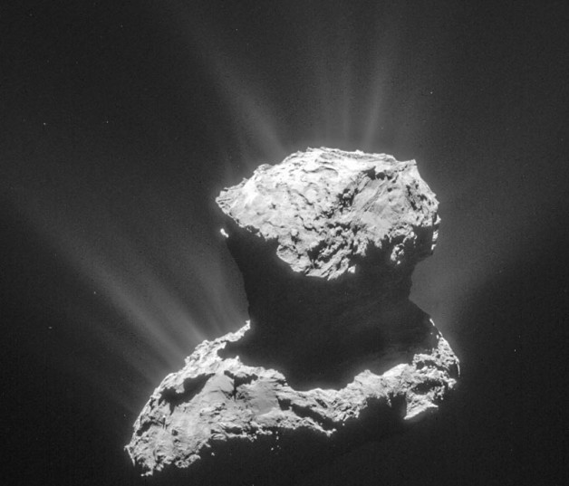 Descubrimiento. Rosetta detectó glicina de forma directa y repetidamente en la difusa atmósfera o “coma” de este cometa.
