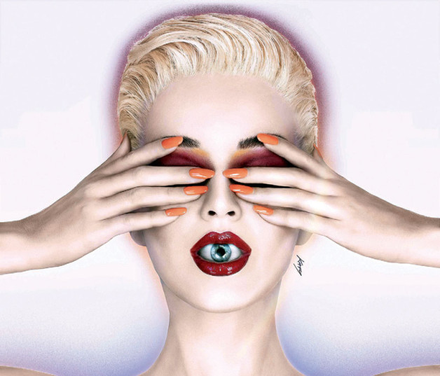 Famosa. Imagen de la portada del nuevo disco "Witness" que estrena Katy Perry.
