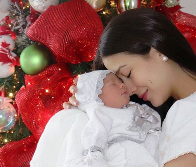 Nahiony Reyes dio a conocer la noticia del nacimiento de su hija con esta imagen en Instagram.