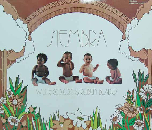 Carátula del disco "Siembra", presentado hace 40 años.