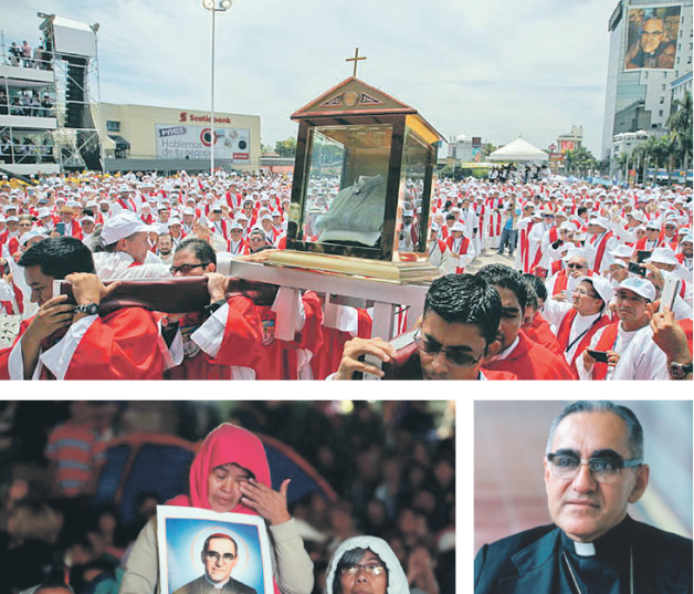 Los seguidores de monseñor Romero veneran su figura y ejemplo en la iglesia. ARCHIVO