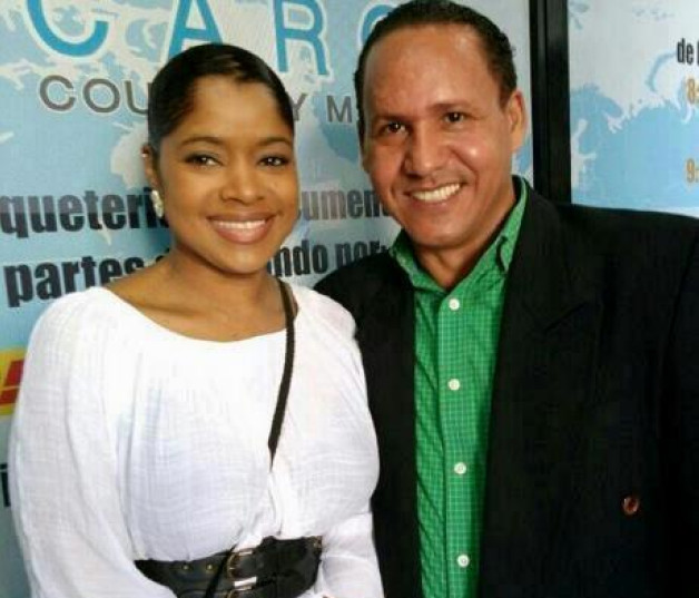 Marisol Martínez junto a Manuel Rodríguez Lachapel. Imagen de archivo.