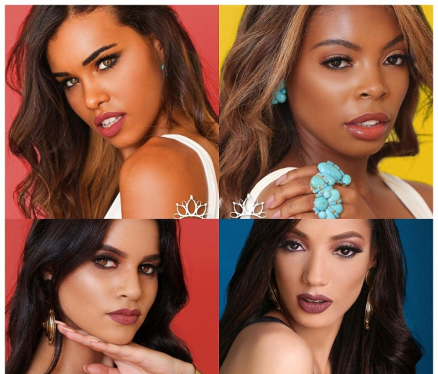 De izquierda a derecha:  Marianna Arnaldi, Dayanara Leonardo,Casandra Coradin y Michelle Ventura.Foto: Miss Dominicana Universo.