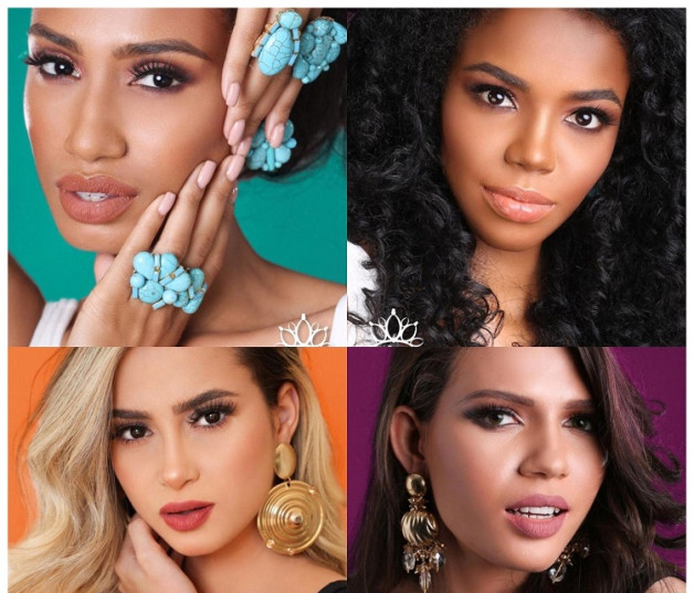 De izquierda a derecha; Liliana Pimentel, Clauvid Daly,Nicole Aybar y Iris Méndez. Foto: Miss República Dominicana Universo.
