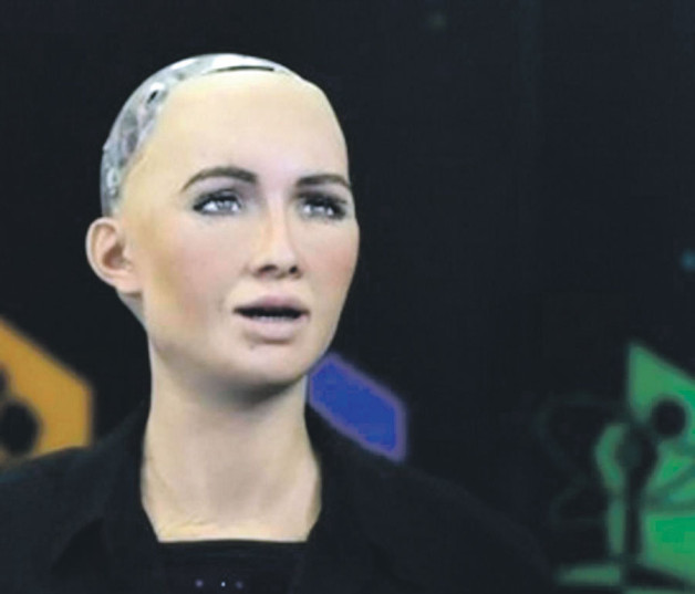Sophia, robot humanoide.