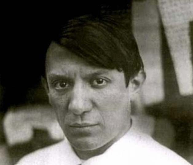 Fotografía de archivo del pintor Pablo Picasso.