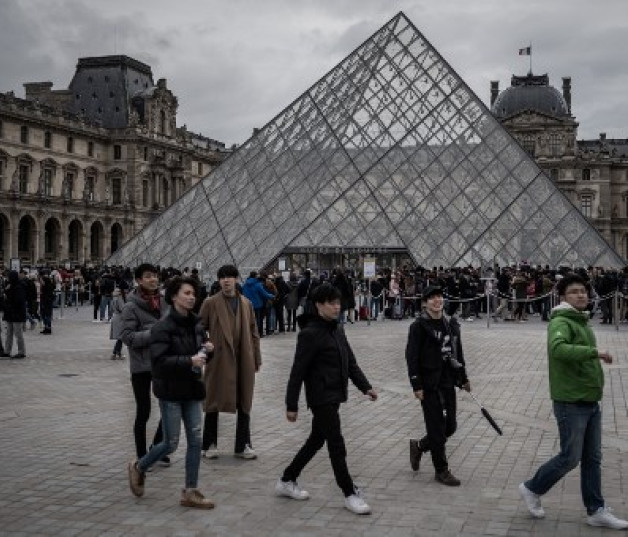 Limitadas las visitas al museo del Louvre. / AFP