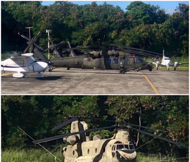 Helicópterios Dominicanos.

Foto: Ministerio de Defensa de la República Dominicana.