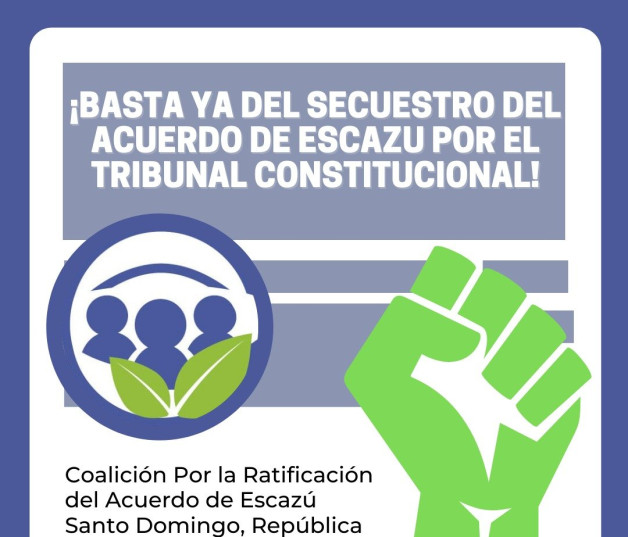 En República Dominicana la sociedad civil ha iniciado una campaña en reclamo de que el país ratifique el Acuerdo de Escazú/Imagen proporcionada por Euren Cuevas.