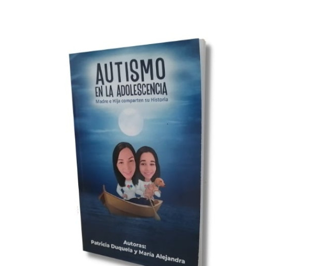 El autismo es como el mar, dice Patricia Duquela: unas veces hay agitación y otras, calma; hay momentos malos y momentos muy buenos. Portada del libro Autismo en la adolescencia. Madre e hija comparten su historia.