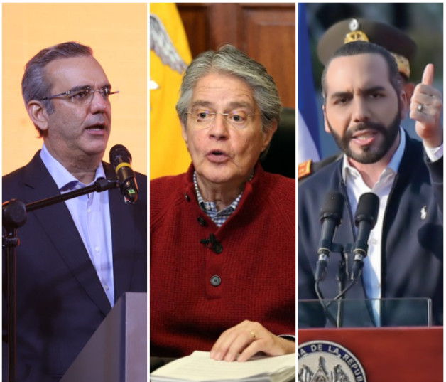 Abinader, Lasso y Bukele, los tres presidentes más ricos de América Latina según Bloomberg.