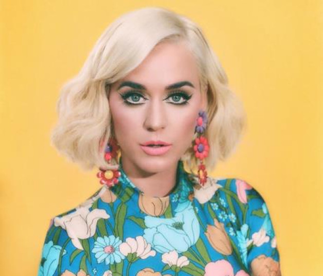 Cantante estadounidense Katy Perry, foto de archivo LD
