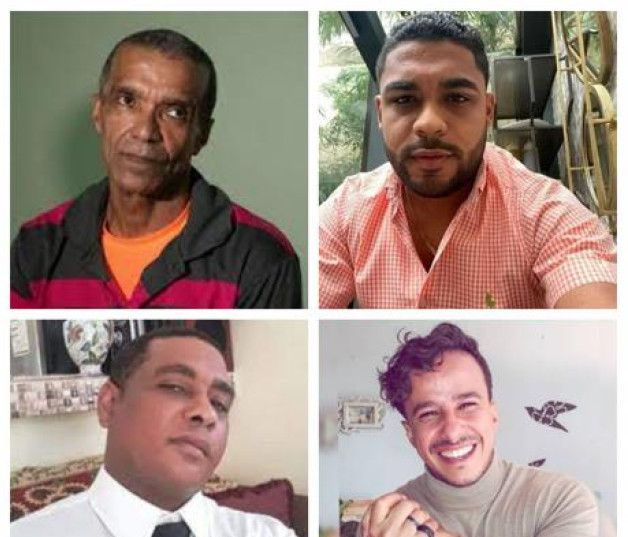 Foto de algunos desaparecidos en República Dominicana.