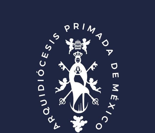 Logo de la Arquidiócesis Primada de México. Fuente externa.