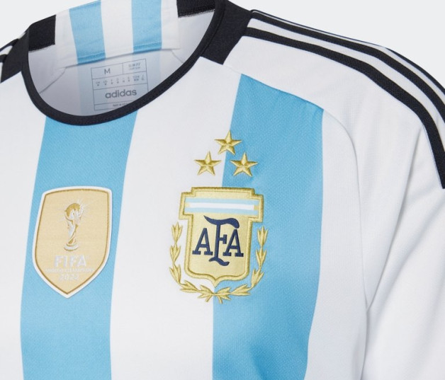 Camiseta de la Selección Argentina. Twitter.