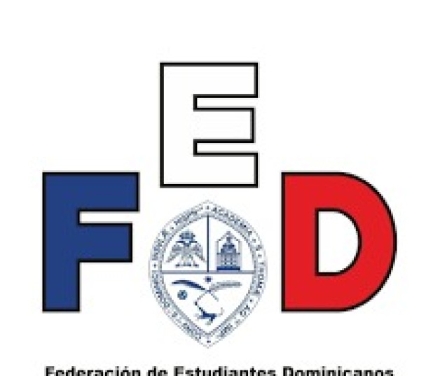 Logo de  la Federación de Estudiantes Dominicanos (FED). Foto Externa