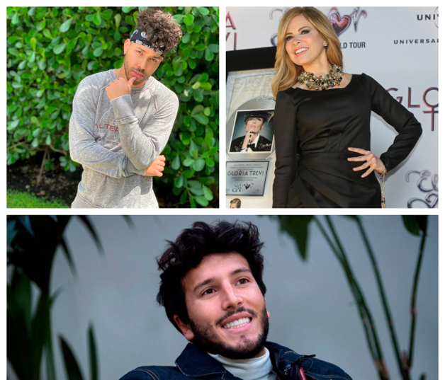 Sebastián Yatra, Gloria Trevi y Prince Royce se presentarán en Premio Lo Nuestro 2023. Fotos: EFE