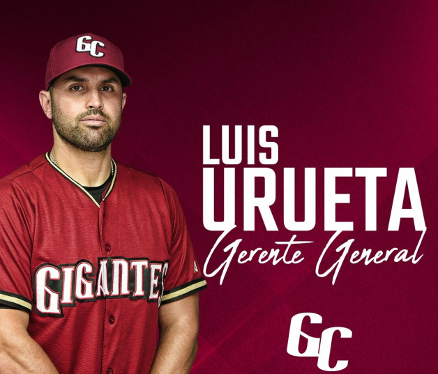 Luis Urueta pasará de ser manager a gerente general de los Gigantes del Cibao.