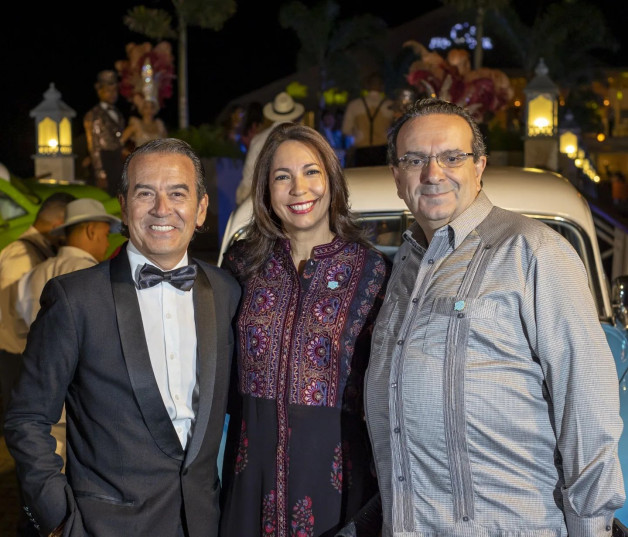 José María Espart, Josefina Pichardo y Angel Garcia