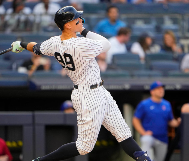 Aaron Judge sobrevoló las verjas en 62 ocasiones en el 2022