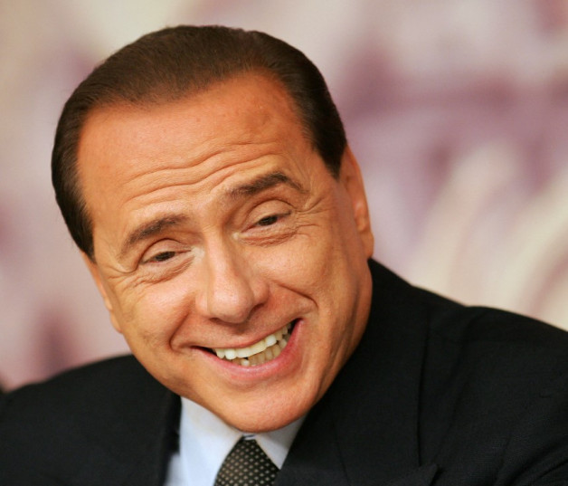 (FILES) In this file photo taken on April 06, 2006 Italian Prime minister Silvio Berlusconi answers journalists' questions during a press conference at Rome palazzo Chigi. Silvio Berlusconi, the former prime minister who reshaped Italy's political and cultural landscape has died aged 86, his spokesman confirmed to AFP on June 12, 2023. (Photo by Andreas SOLARO / AFP)