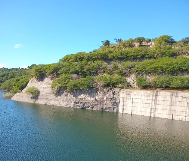 Presa de Monción, en la provincia de Santiago Rodríguez.