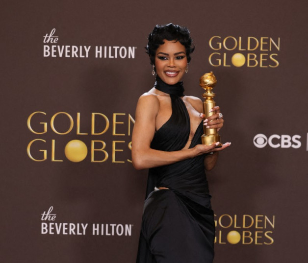 La estadounidense Teyana Taylor ganó mejor actriz de reparto de los Globos de Oro 2026.