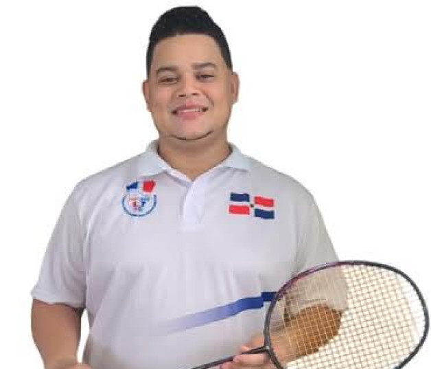 Wilton Tavárez, entrenador de la Selección Nacional de Bádminton.