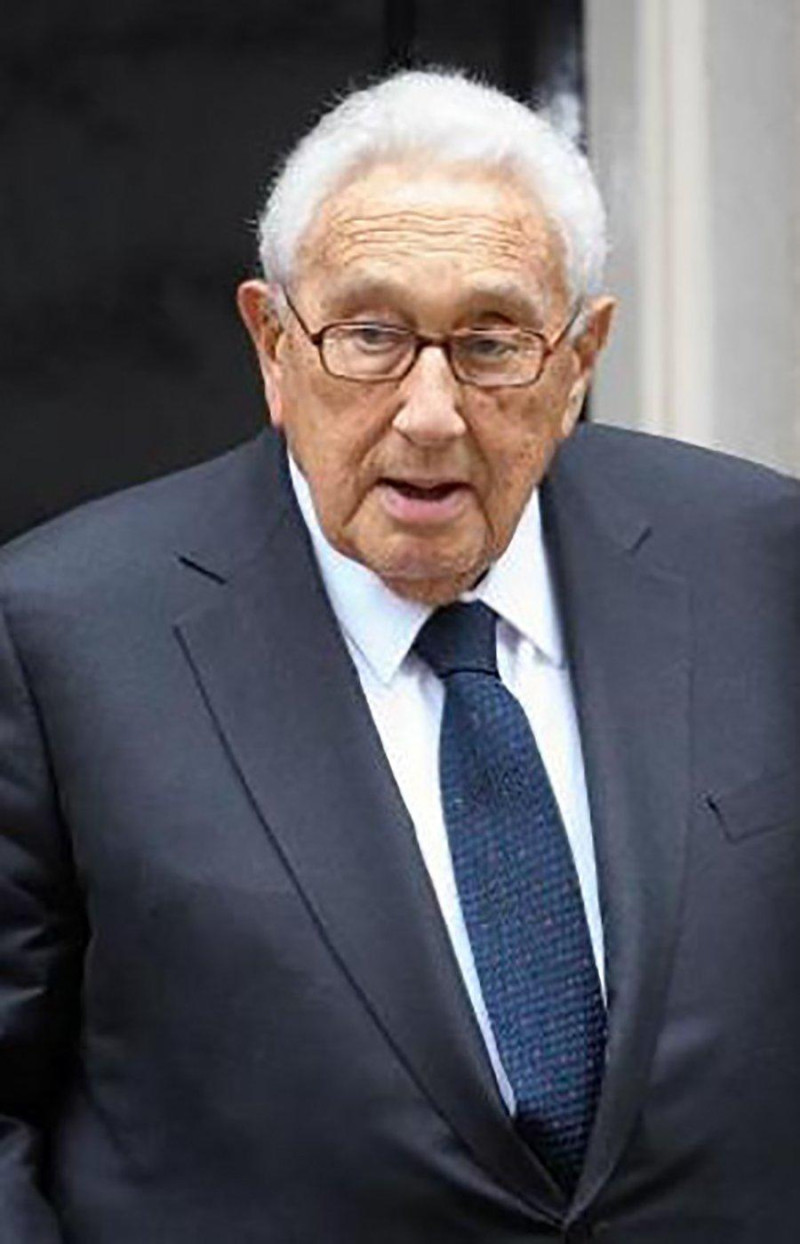 Henry Kissinger, ex secretario de Estado de los Estados Unidos.