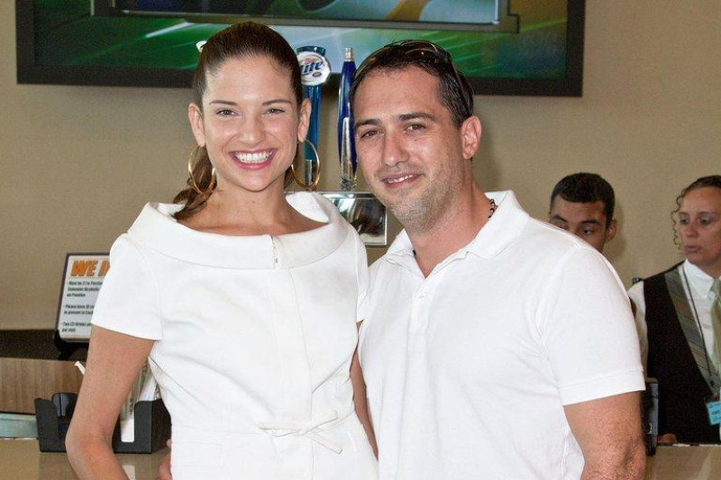 Natalia Jiménez y Daniel Trueba se casaron en diciembre de 2015.