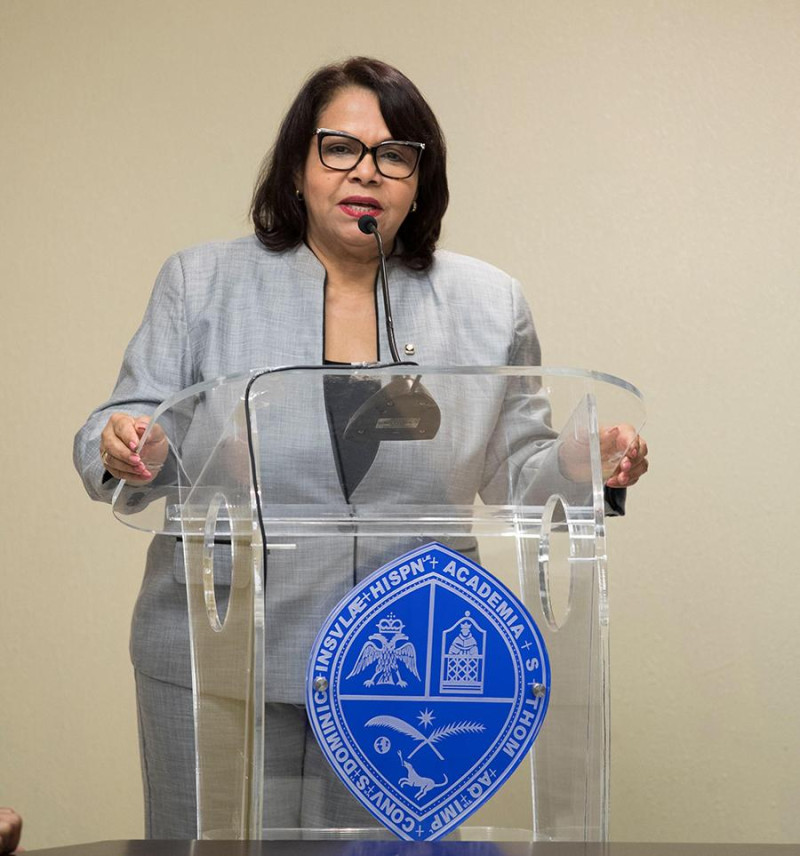 Emma Polanco, rectora de la UASD. ARCHIVO/LD