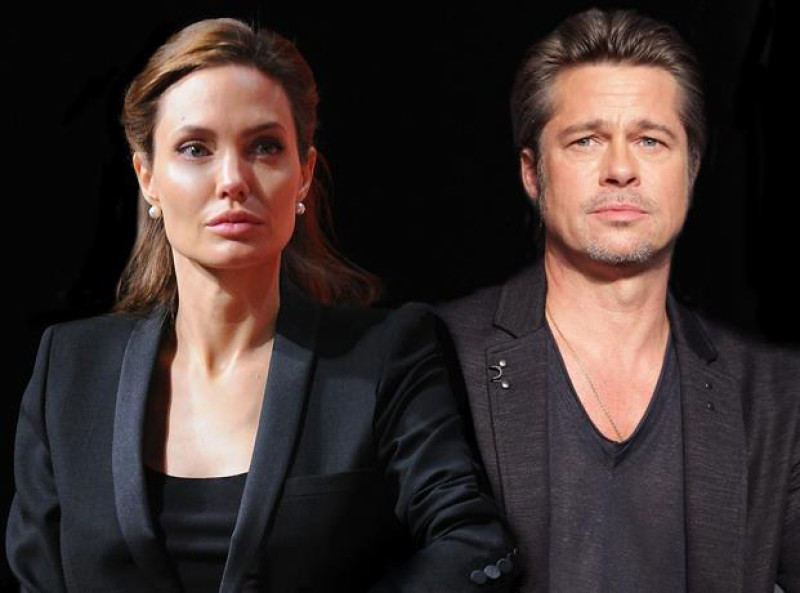Acores Brad Pitt y Angelina Jolie.