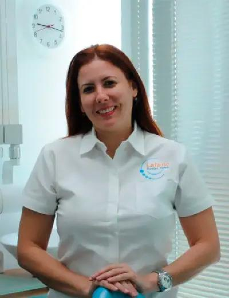 Odontóloga Lyda Josefina Amell Bogaert.