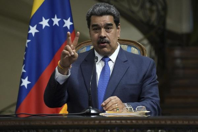 Presidente de Venezuela Nicolás Maduro. AP