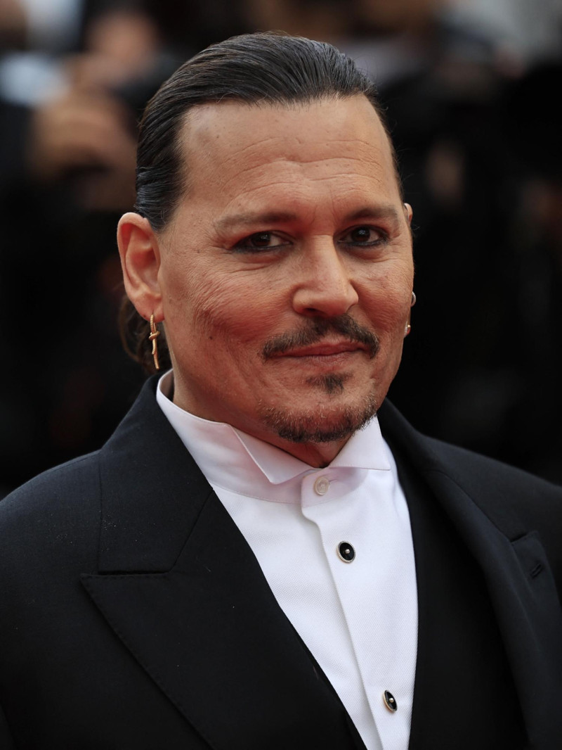 Actor Johnny Depp, durante el Festival de Cannes.
