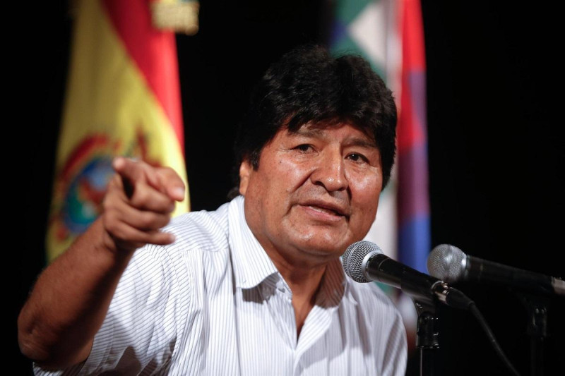 El expresidente de Bolivia Evo Morales, en una fotografía de archivo