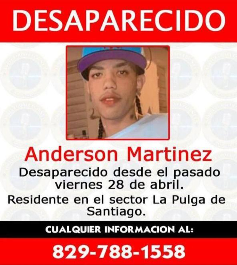 Anderson Martínez, joven desaparecido en Cienfuegos, Santiago.