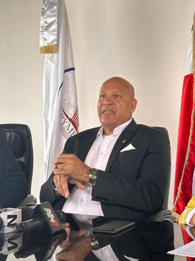 El presidente de la COPYMECON, Eliseo Cristopher.