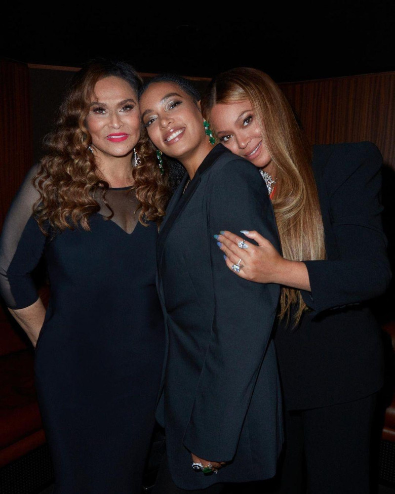 Tina, Solange y Beyoncé Knowles