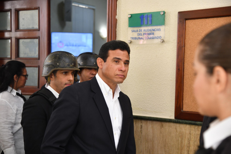 El mayor general Adán Cáceres es uno de los principales acusados en el caso.