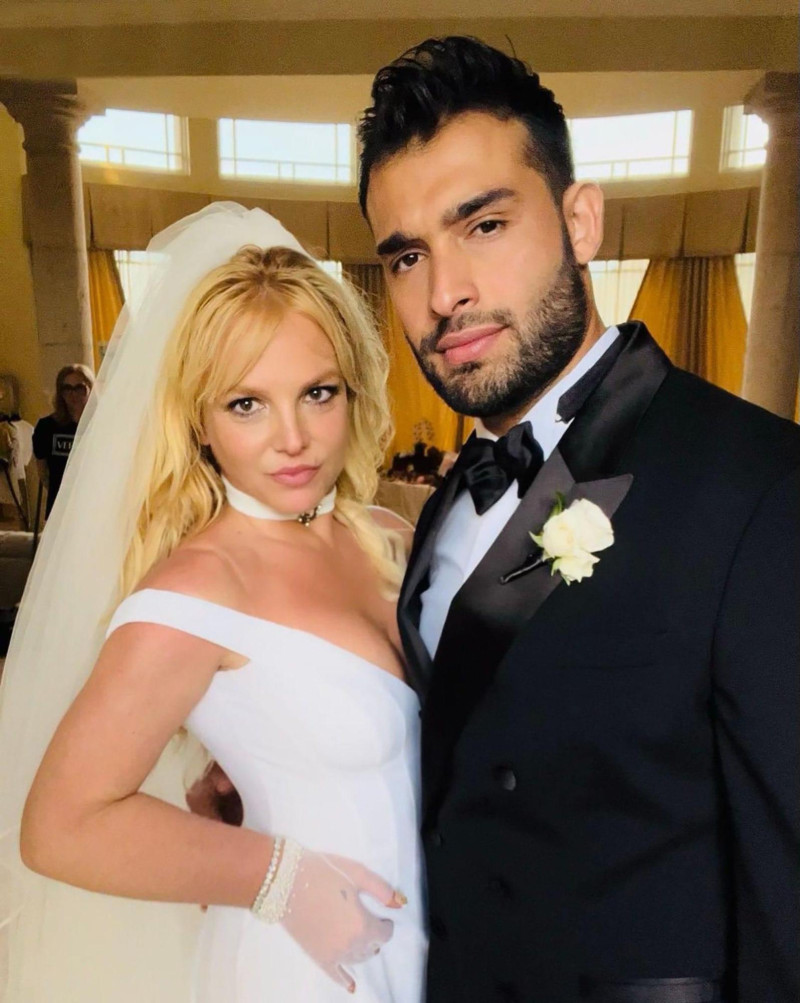 Britney Spears y su esposo Sam Asghari