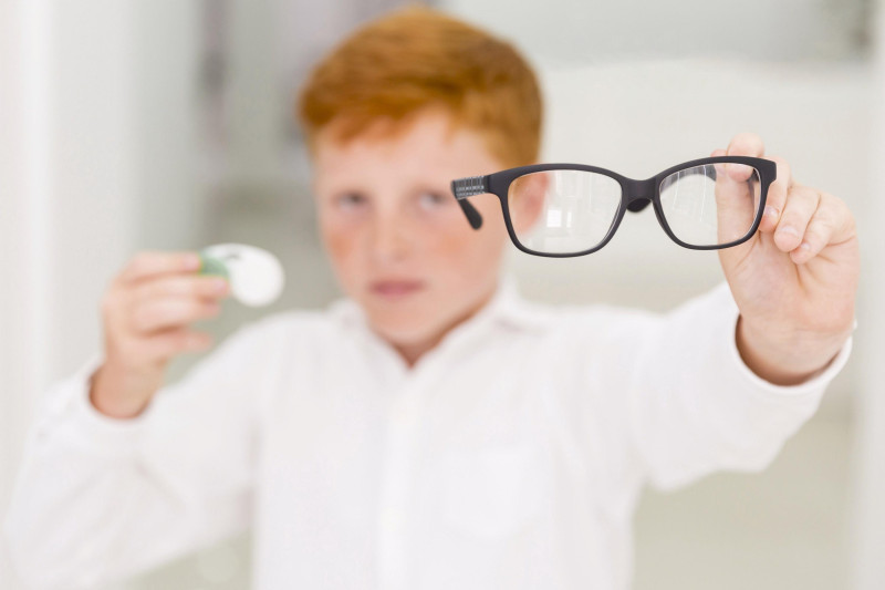 Gafas o lentillas para tratar la miopía. Foto: General Óptica.