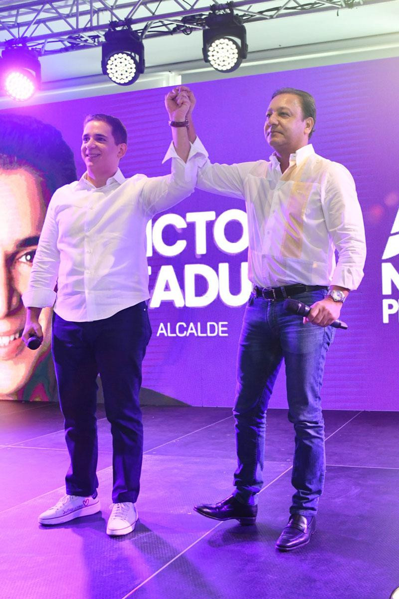 Víctor Fadul y Abel Martínez.